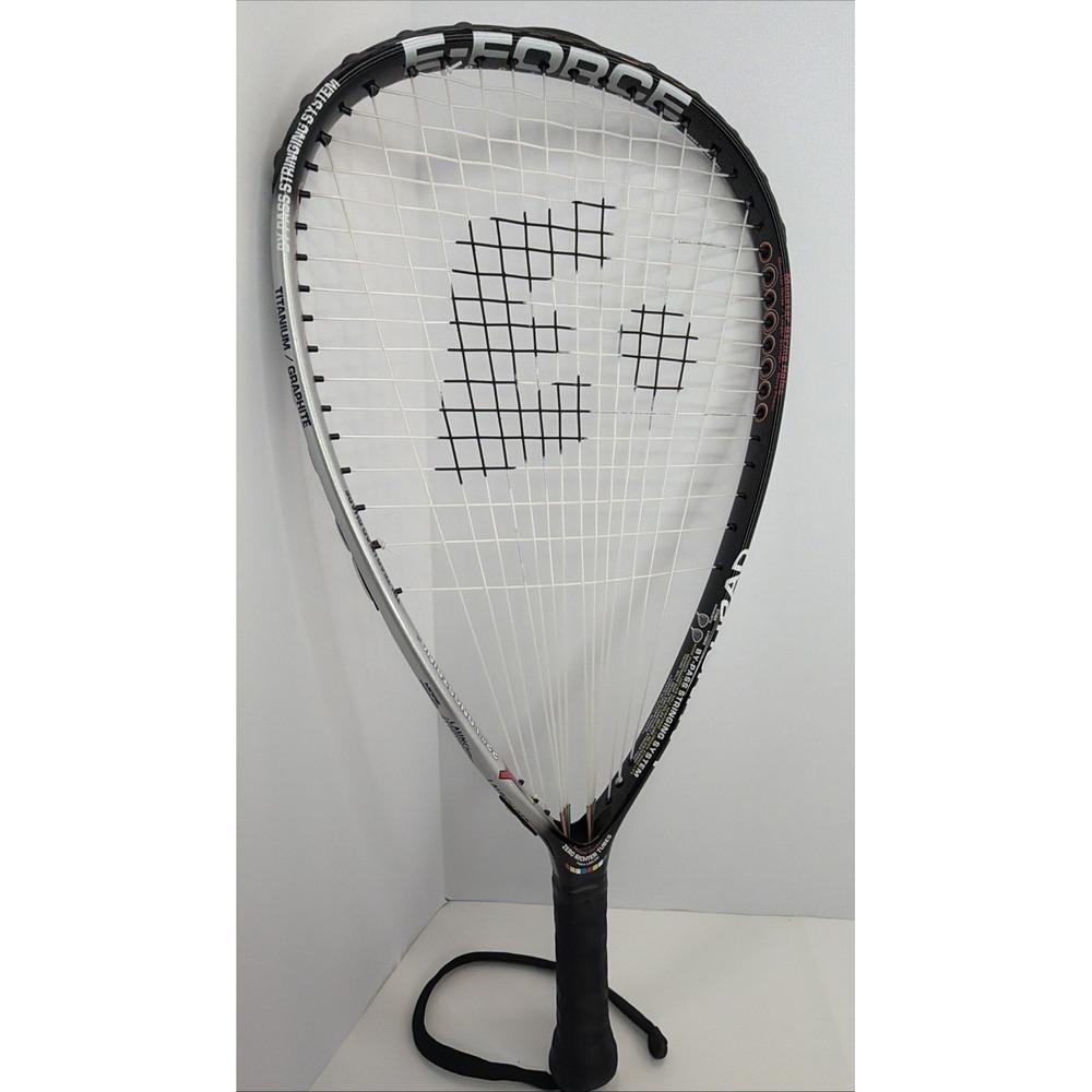 22" Racquetball Racquet Monster Holes Long String Technology E-Force Titanium